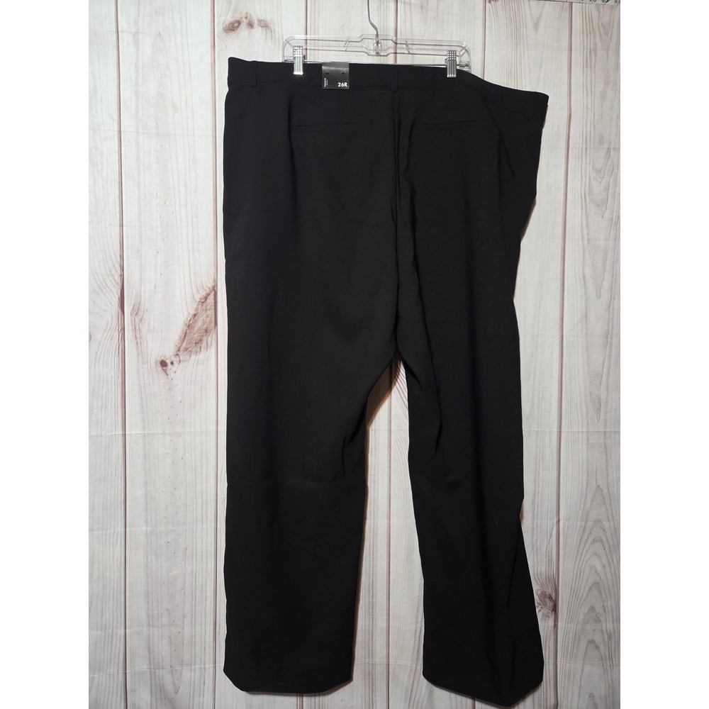 Torrid Studio Luxe Ponte Pant Deep Black‎ Straight Leg Trouser 26 Regular - Picture 2 of 8